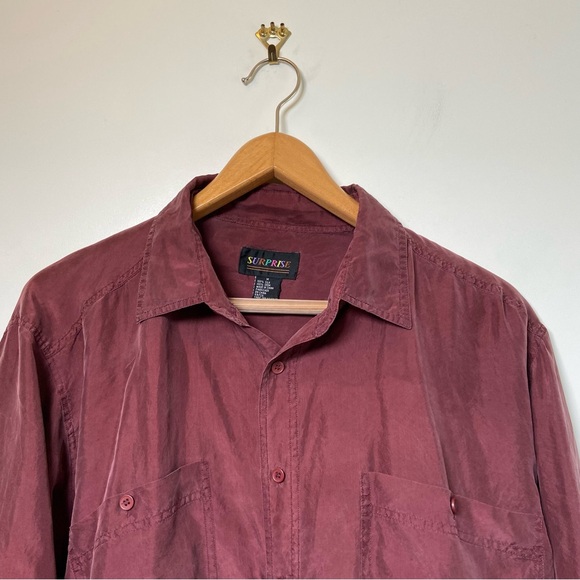 Vintage Surprise Silk Shirt - Picture 2 of 5